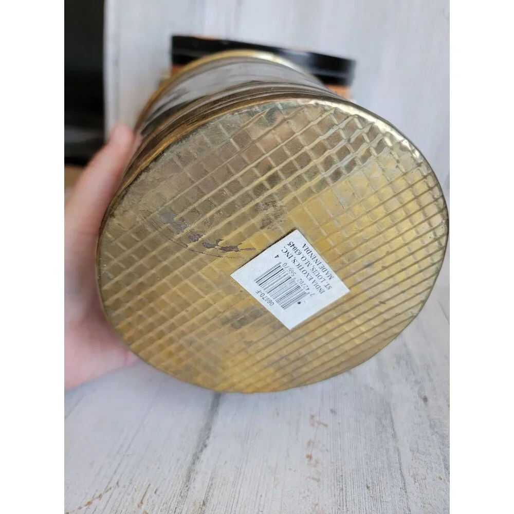 Vintage‎ witch metal bucket set Halloween home decor